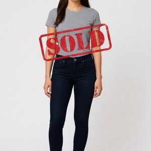 American Eagle Outfitters Dark Blue Skinny Jeans